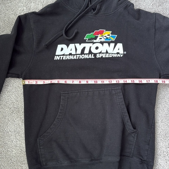 Daytona International Speedway Black Hoodie Size S - Picture 5 of 6